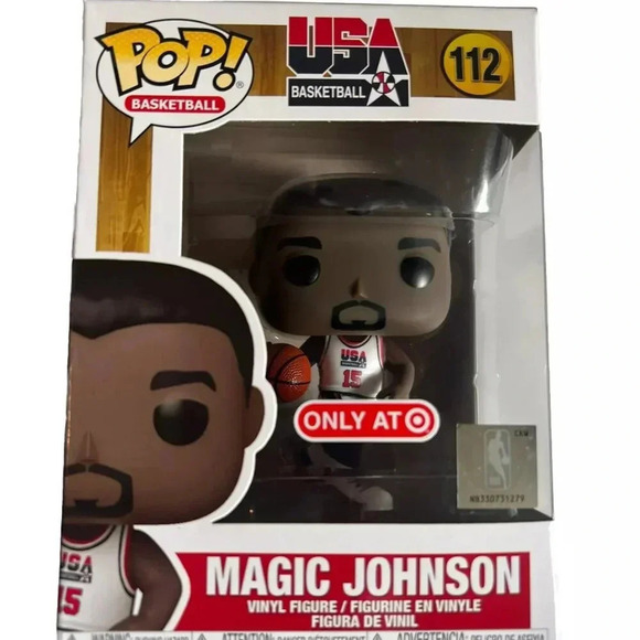 Funko Other - NEW Funko POP! Basketball USA Magic Johnson #112 Target Exclusive
